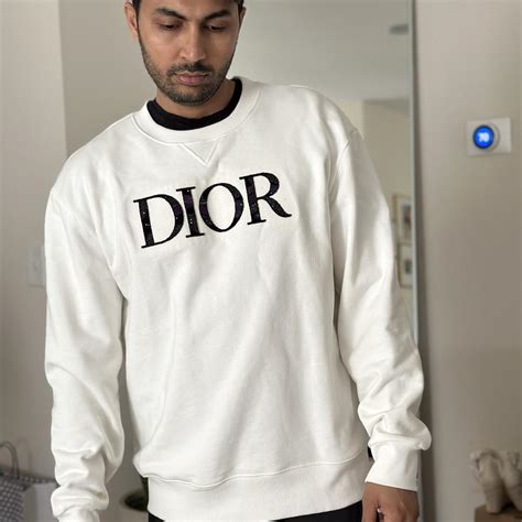 mens dior sweatshirt|christian dior sweatshirt men.